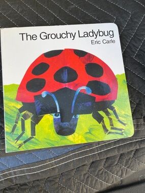 The Grouchy Ladybug by Eric Carle - Red & Black Children's Board Book